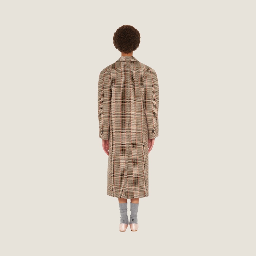 Oversized plaid coat - 2