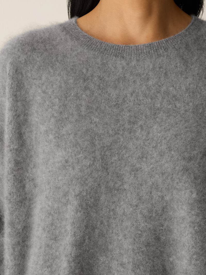 Cashmere Fluff Crew Neck Top 5