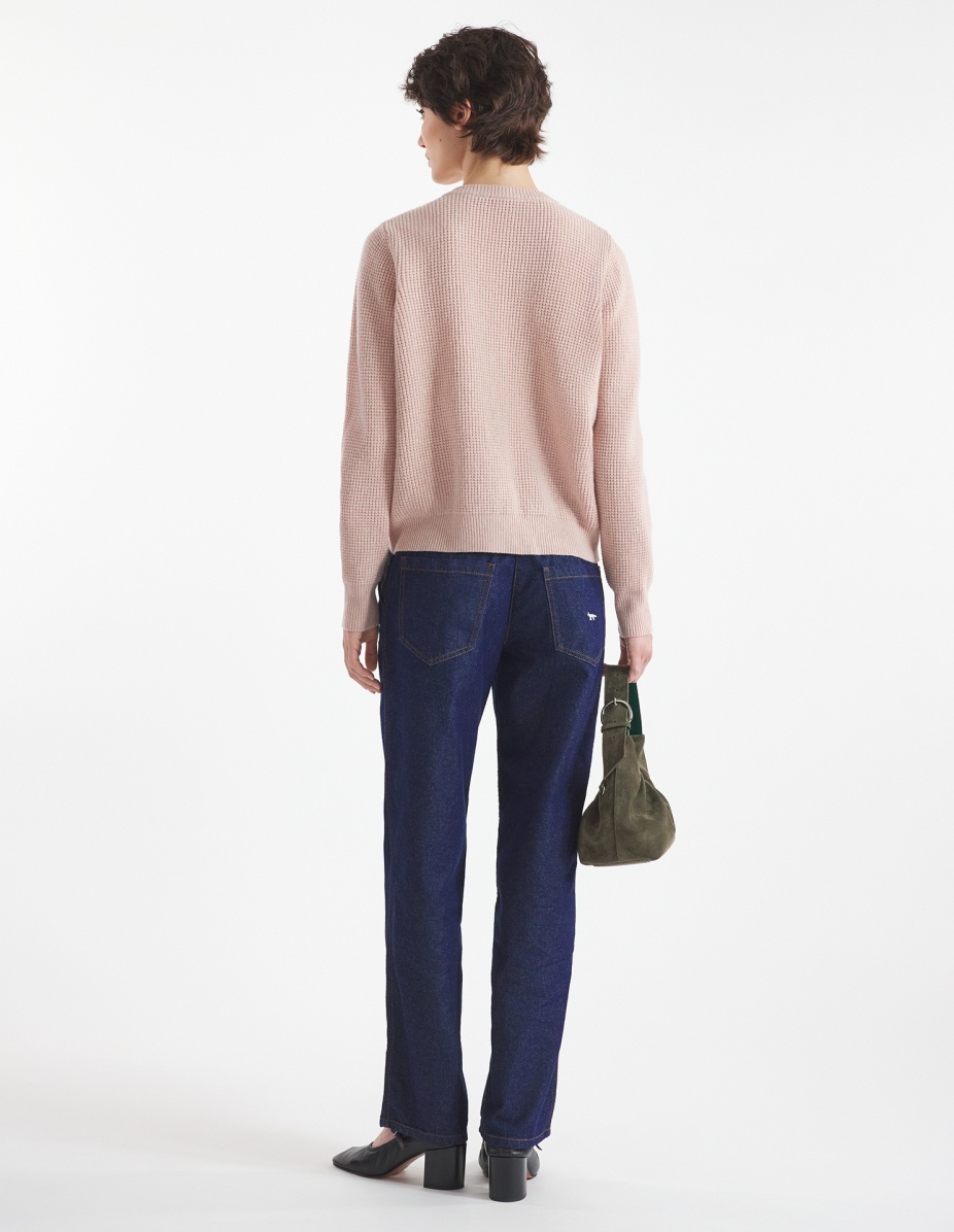 MAISON KITSUNE HANDWRITING COMFORT CARDIGAN - 5