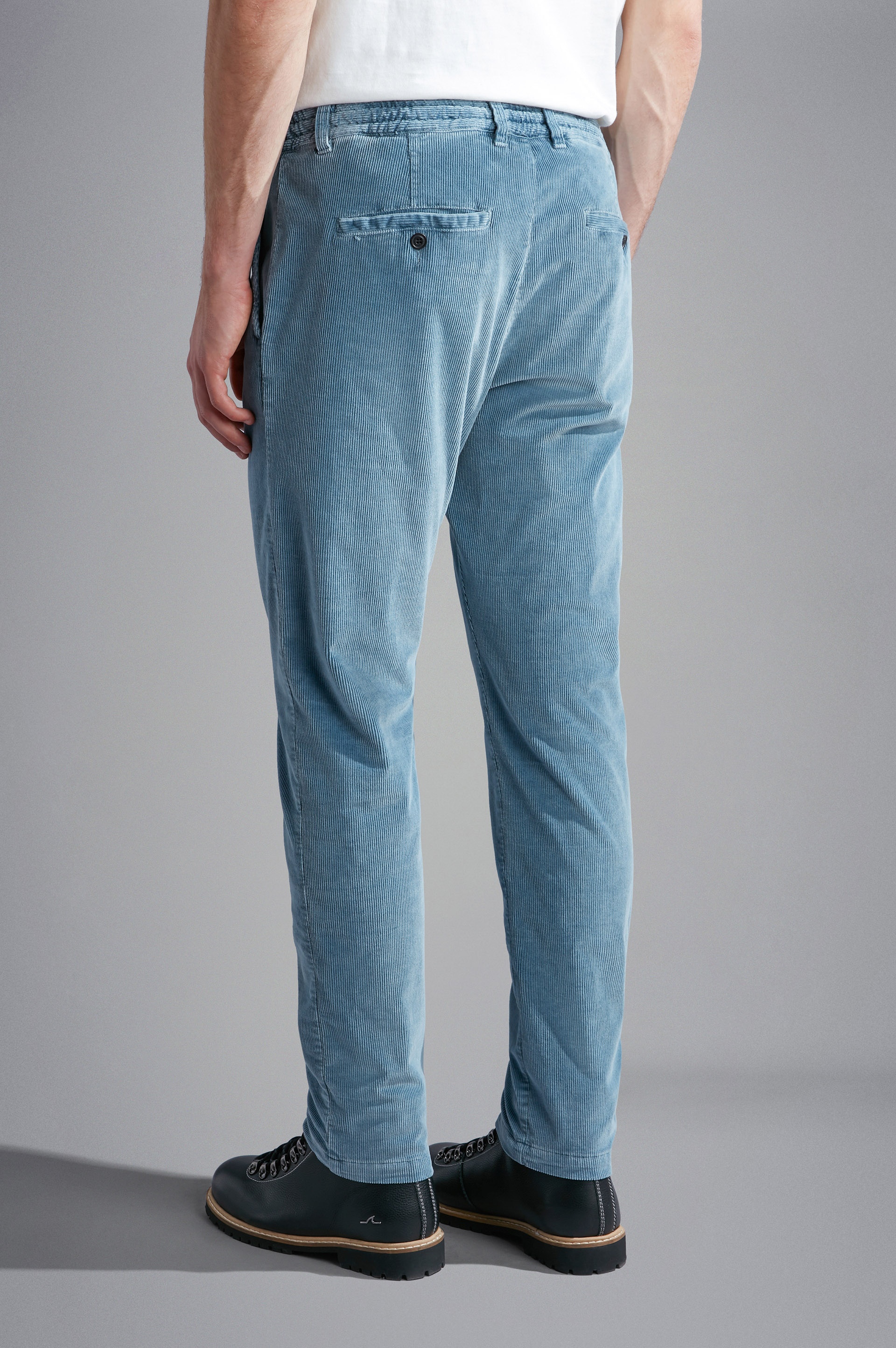 VELVET CHINO TROUSERS - 3