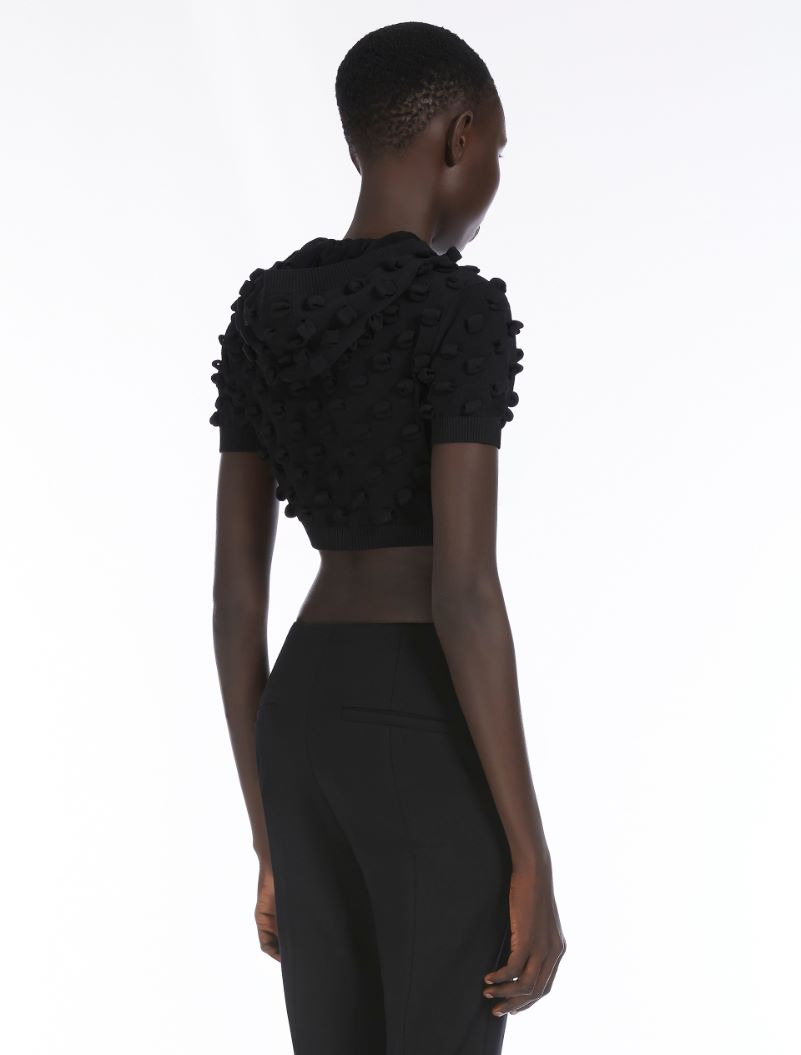 Three-dimensional crop top - RUNWAY - 4