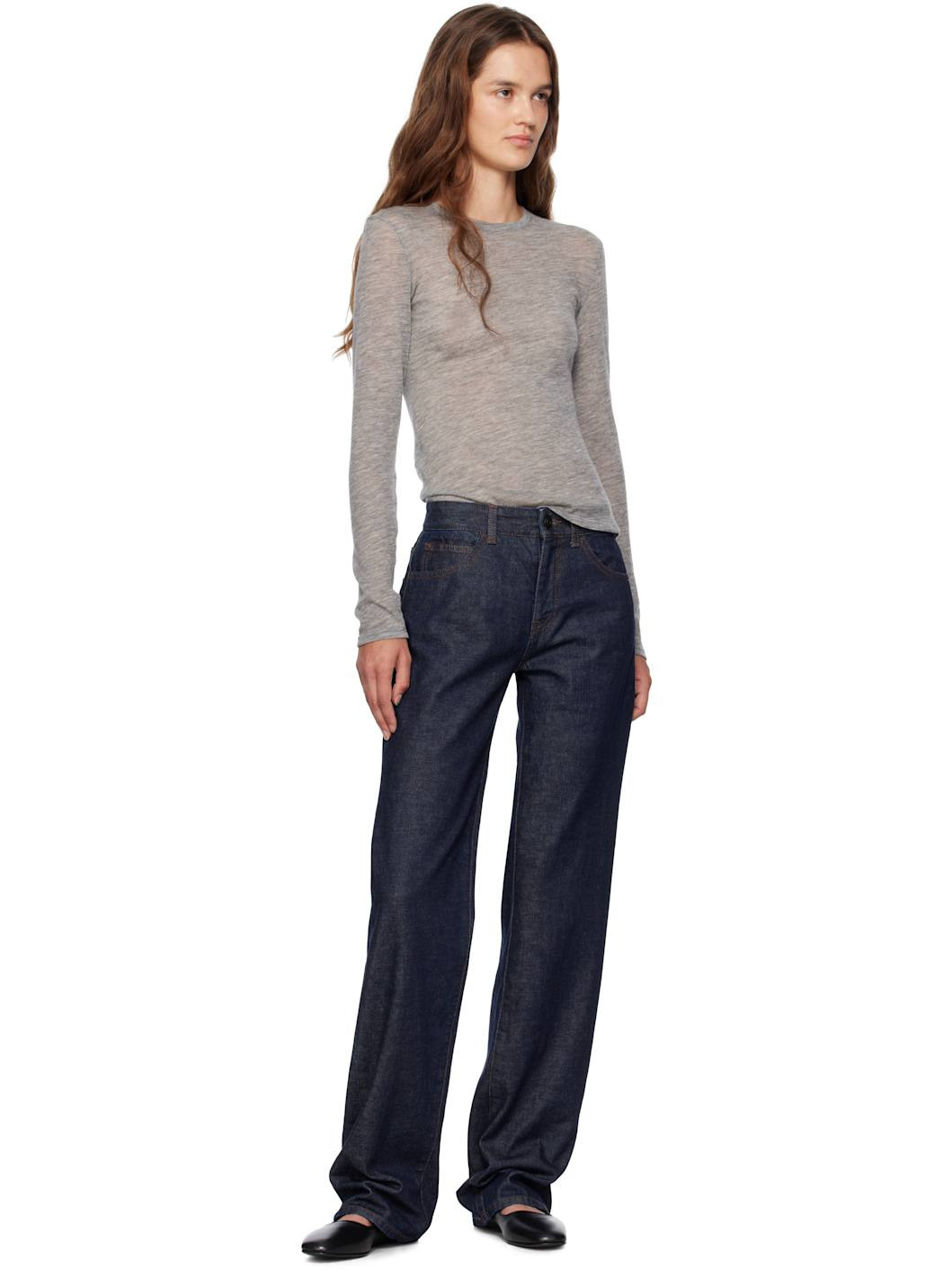 Navy Carlyl Jeans - 4