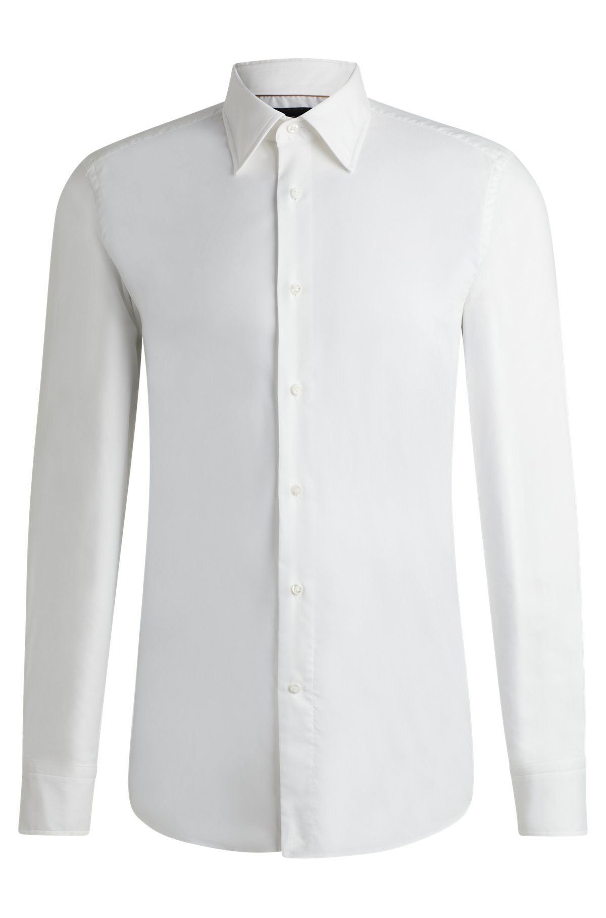 SLIM-FIT SHIRT IN SUPER-STRETCH FABRIC - 1