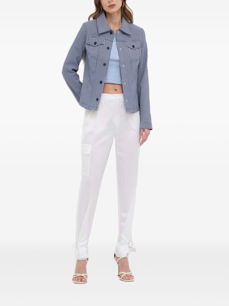 GUESS USA buckle-detail cargo trousers outlook