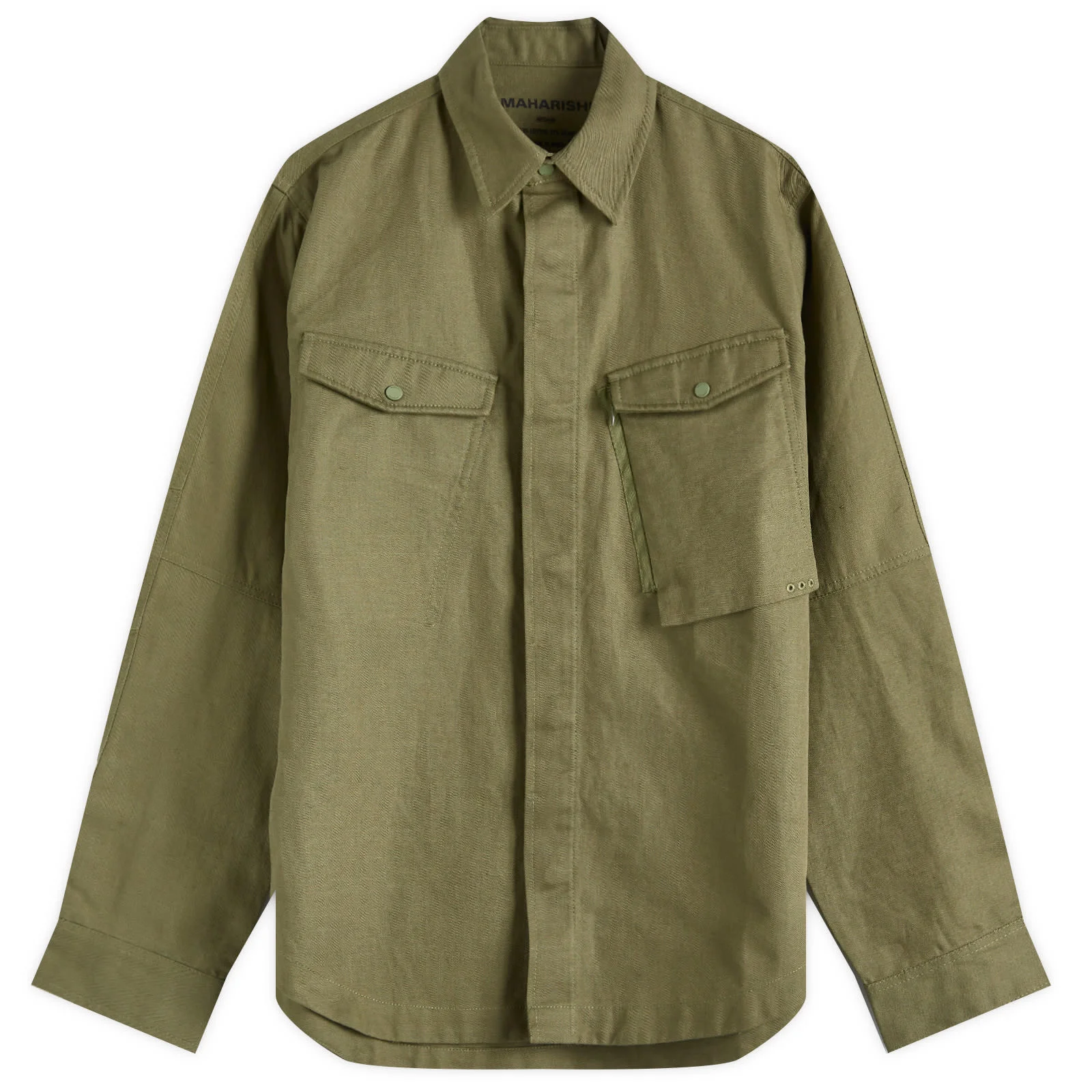 Maharishi Organic Twill MILTYPE Custom Overshirt - 1