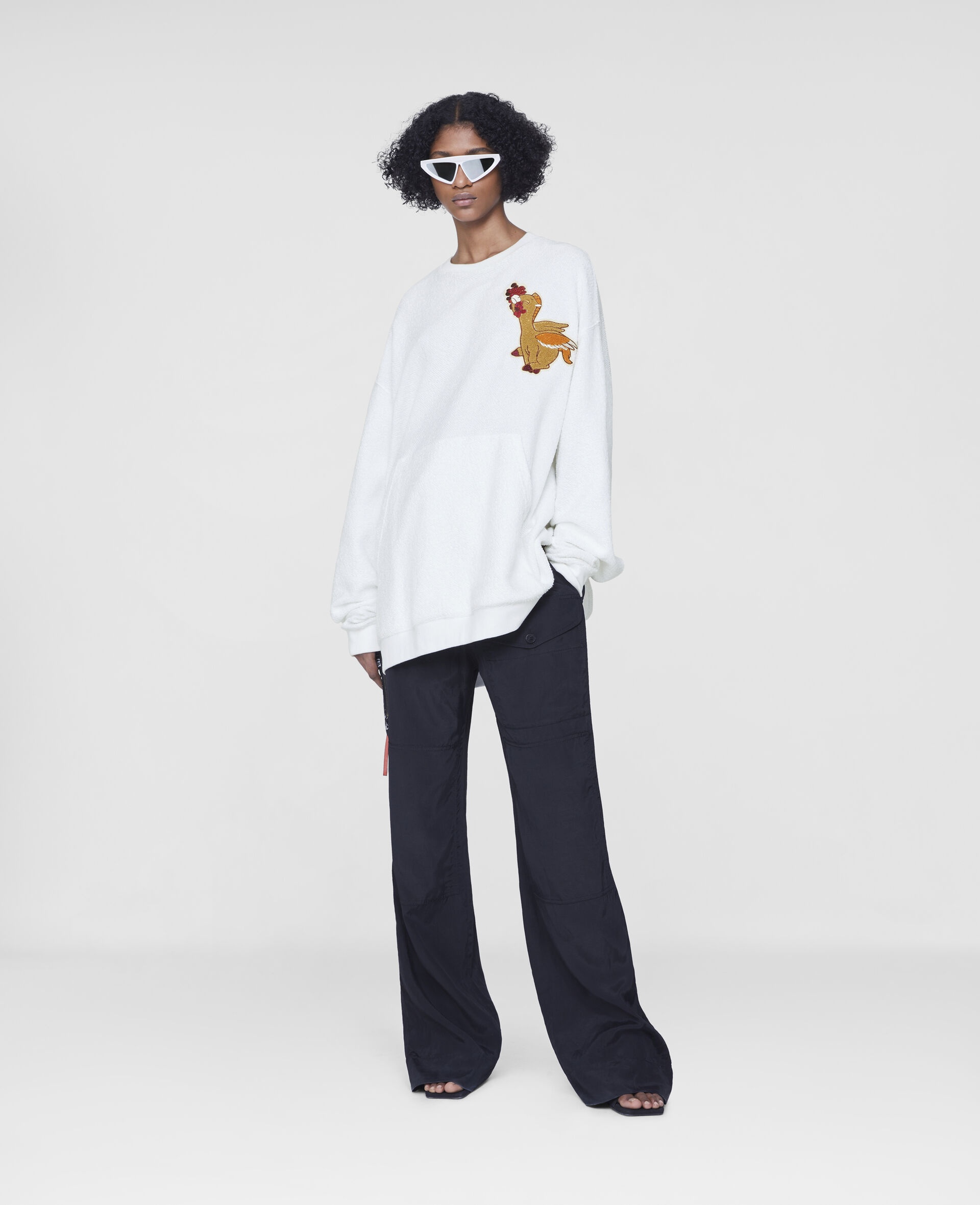 Fantasia Patch Cotton Sweatshirt - 4