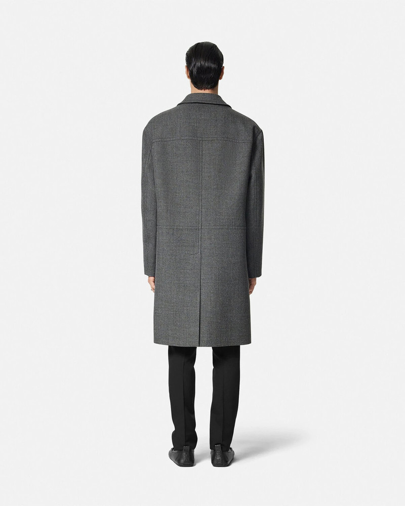 Mouliné Wool Coat 5