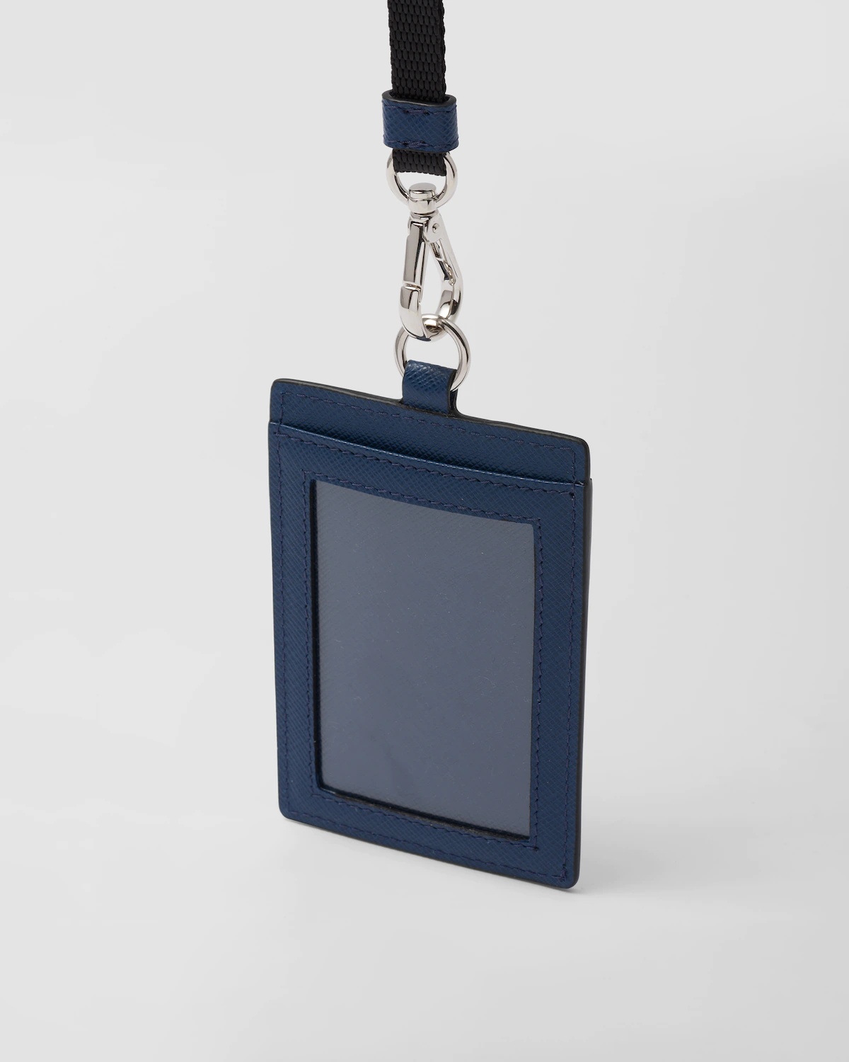 Saffiano leather badge holder - 3