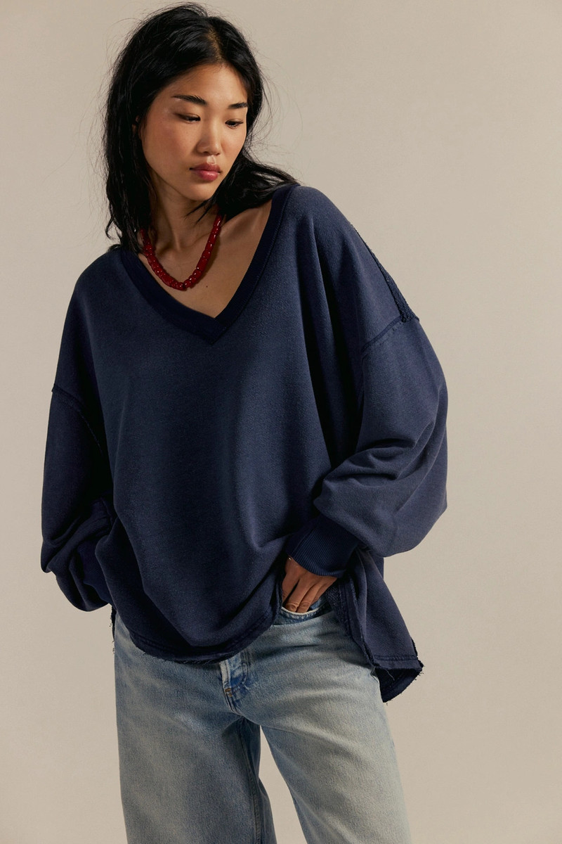 We The Free Venice V-Neck Sweatshirt 1