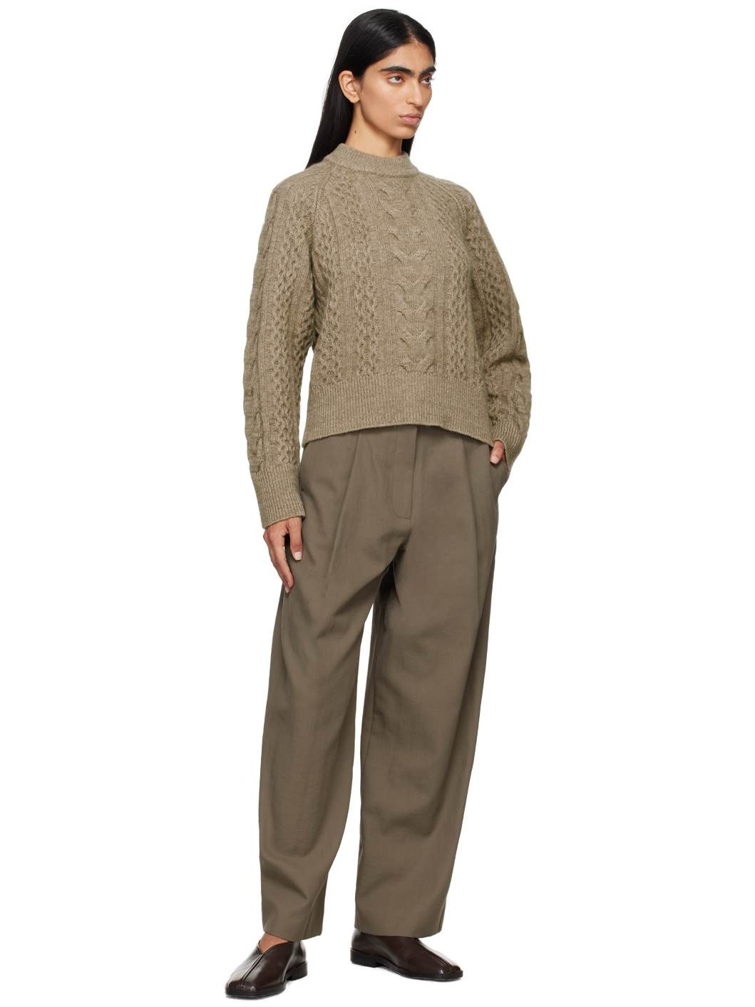 Taupe Ansell Trousers - 4