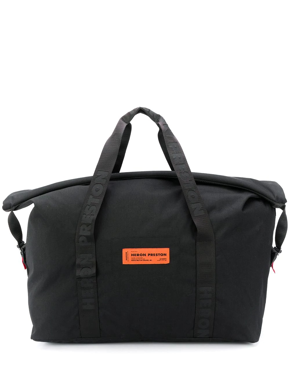 logo patch holdall - 1