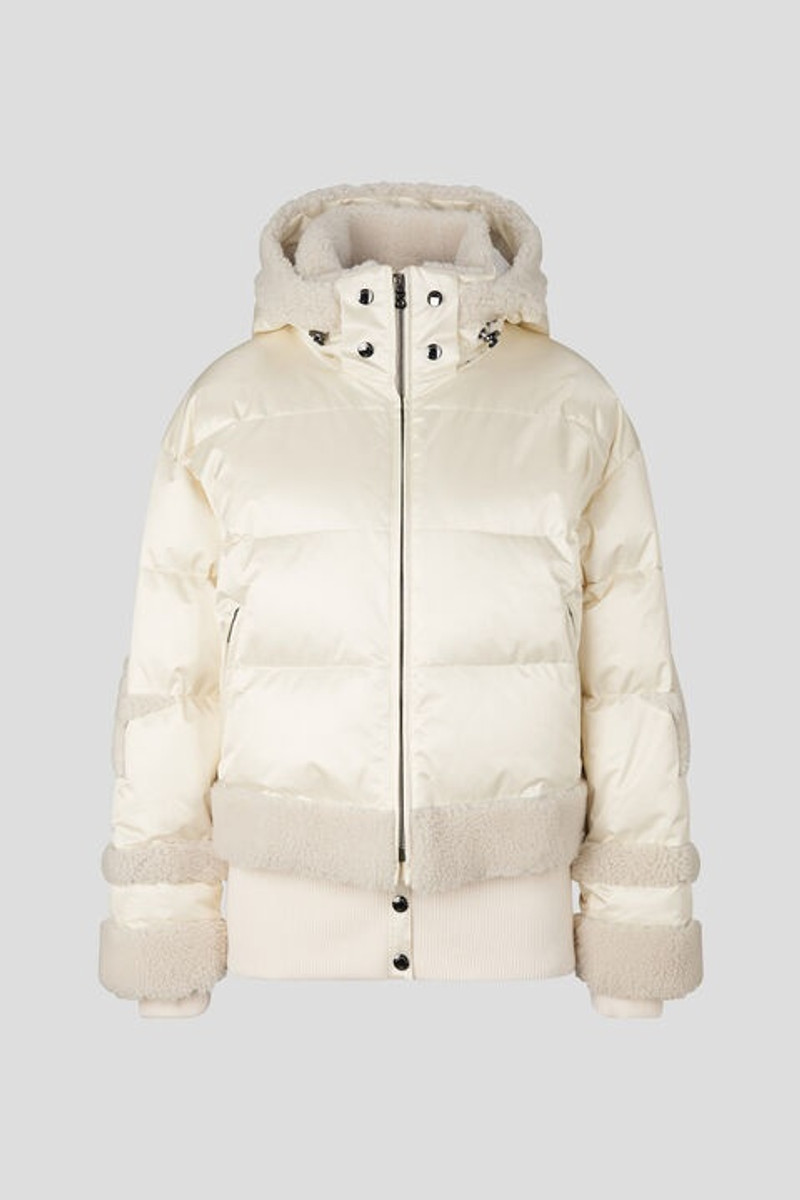 Mia down ski jacket in Off-white - 1