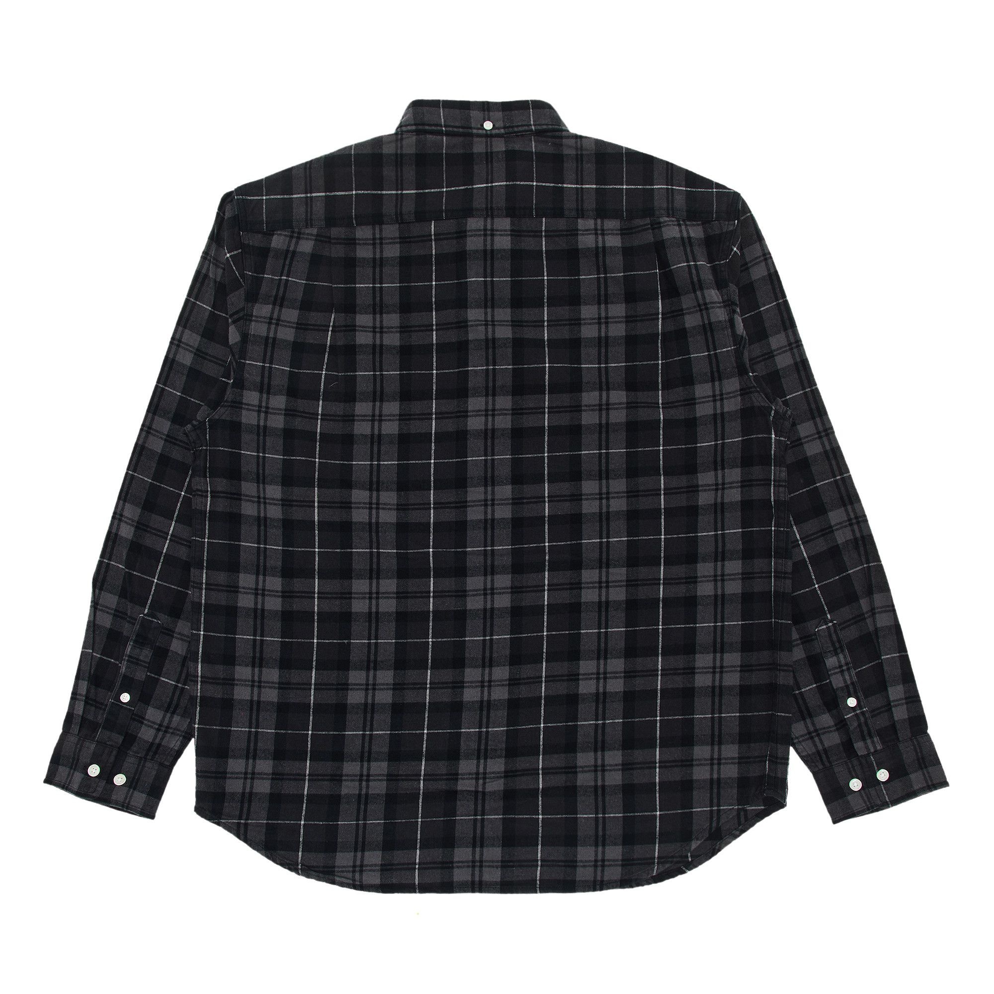 Supreme Plaid Flannel Shirt 'Black' - 2