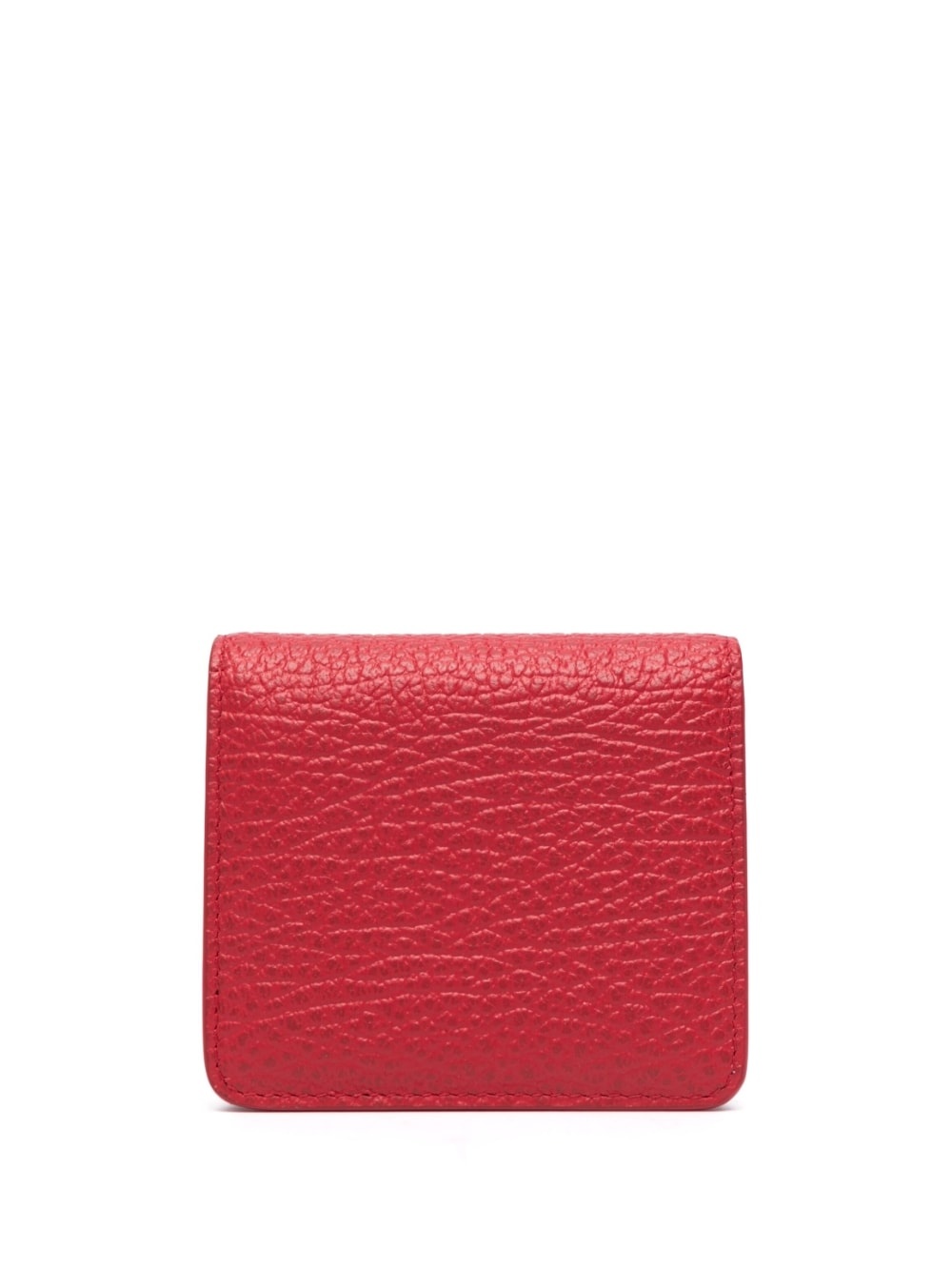 four-stitch leather chain wallet - 2