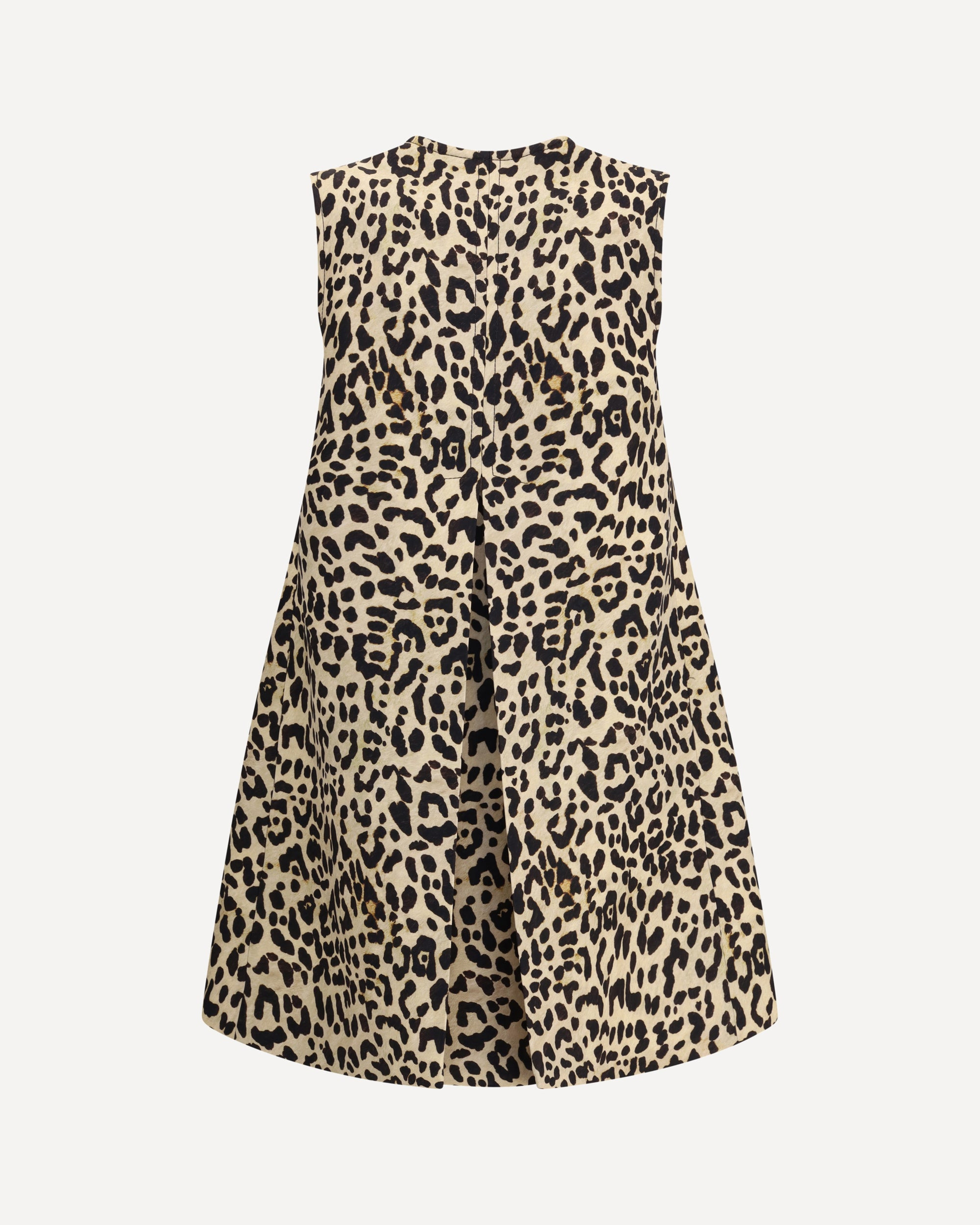Leopard-print long Vest - 2