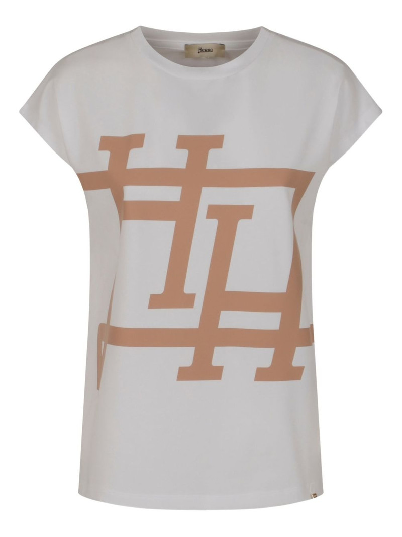 logo-print T-shirt 1