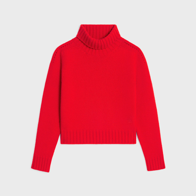 turtleneck sweater IN seamless cashemire 1