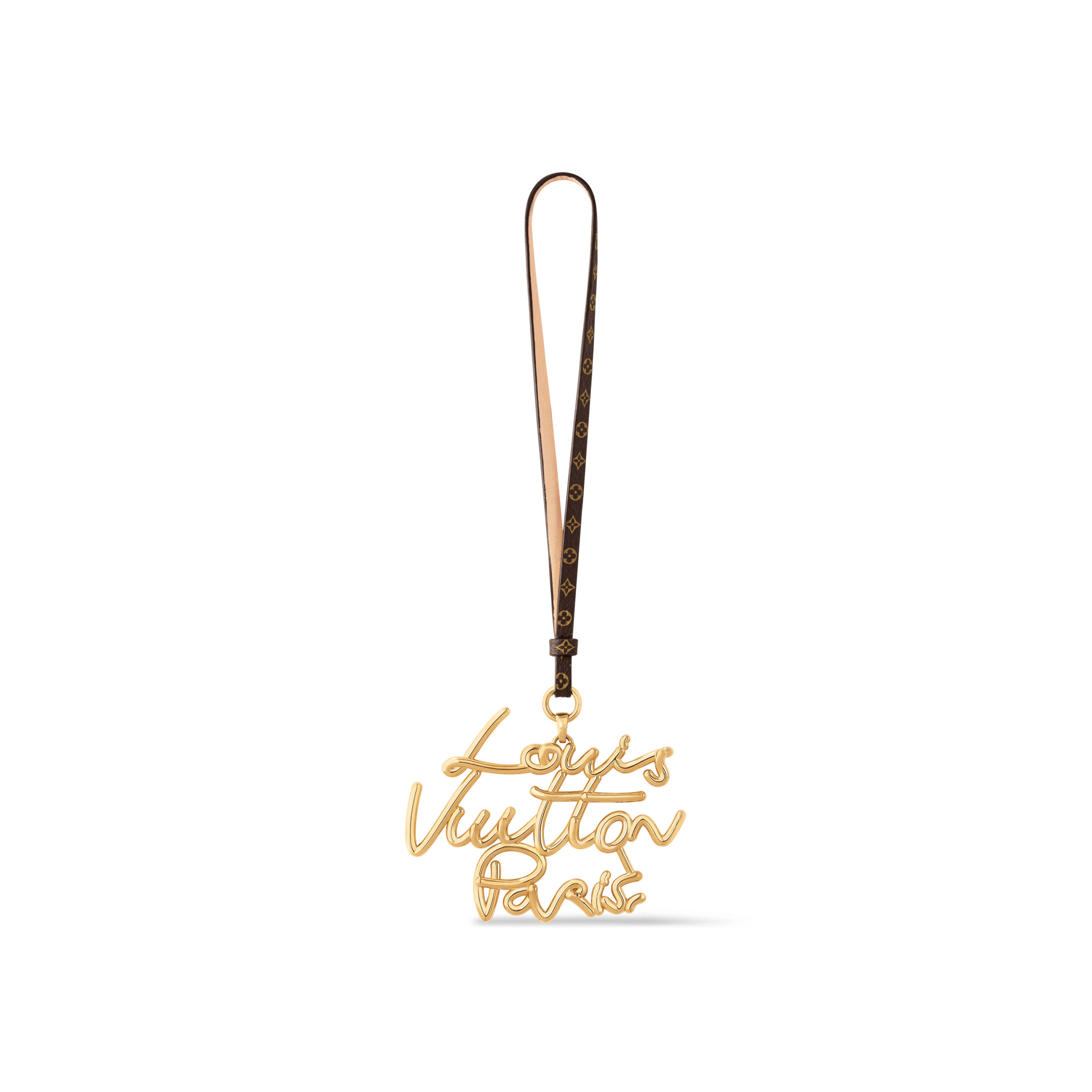 LV Lettering Bag Charm - 1