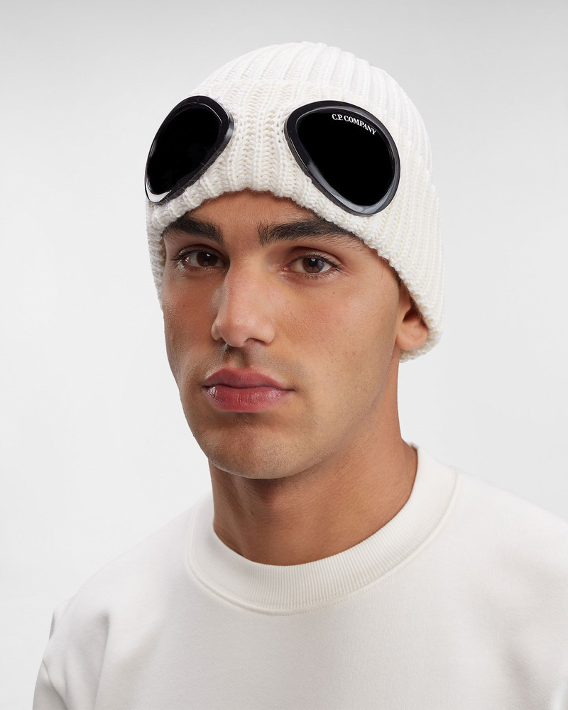 C.P. Company Extra Fine Merino Wool Goggle Beanie outlook