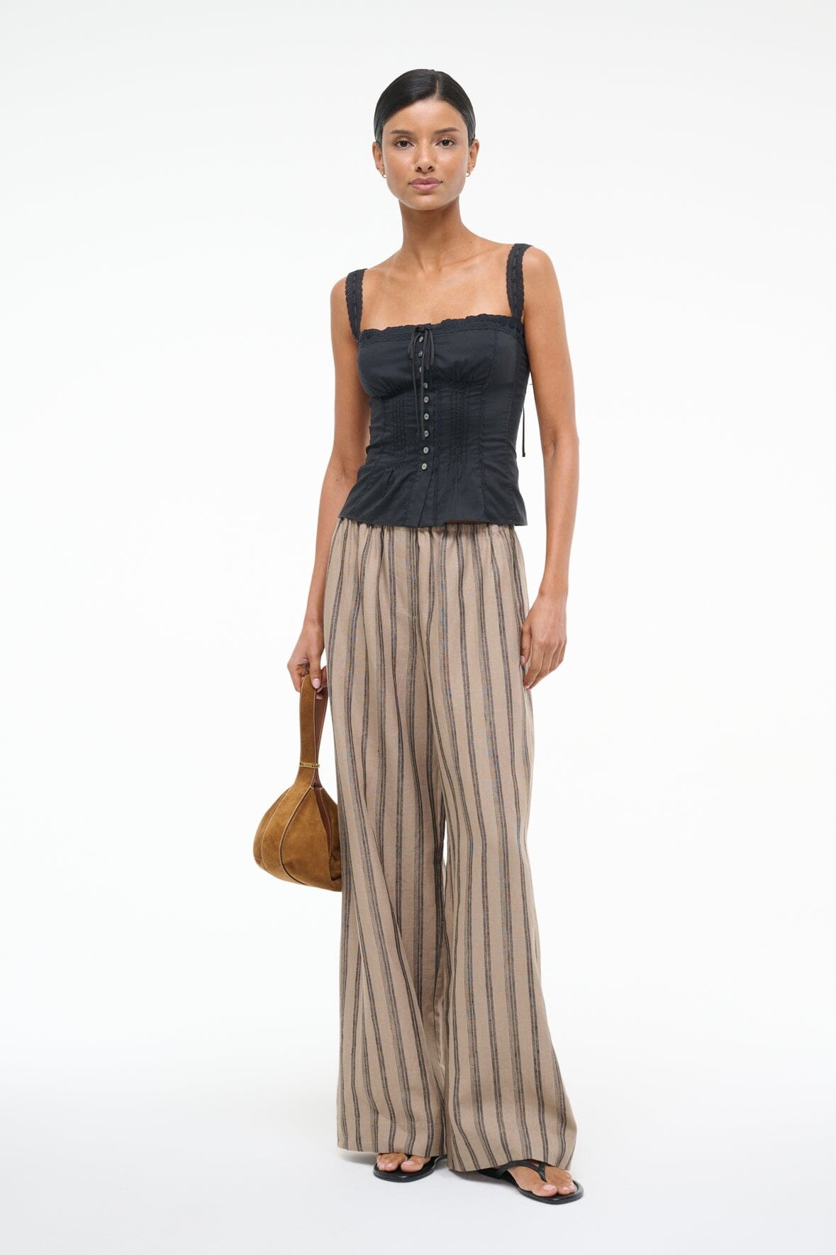 STAUD MATILDE TOP BLACK 1 - 5