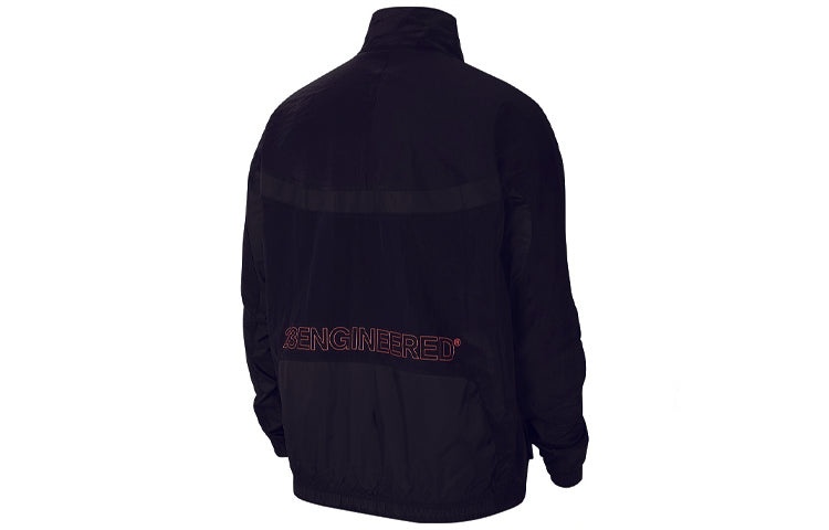 Air Jordan 23 Engineered Rubber Sports Jacket Black CN4579-010 - 2