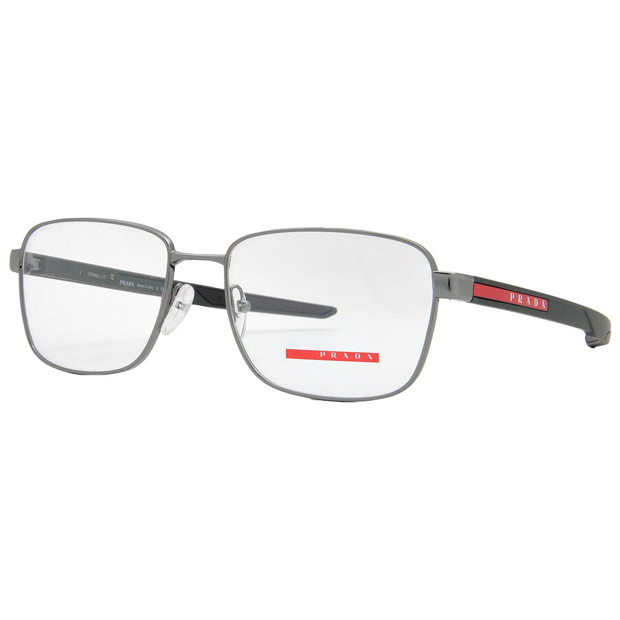 Prada Linea Rossa Demo Square Men's Eyeglasses PS 54OV 5AV1O1 57 - 2