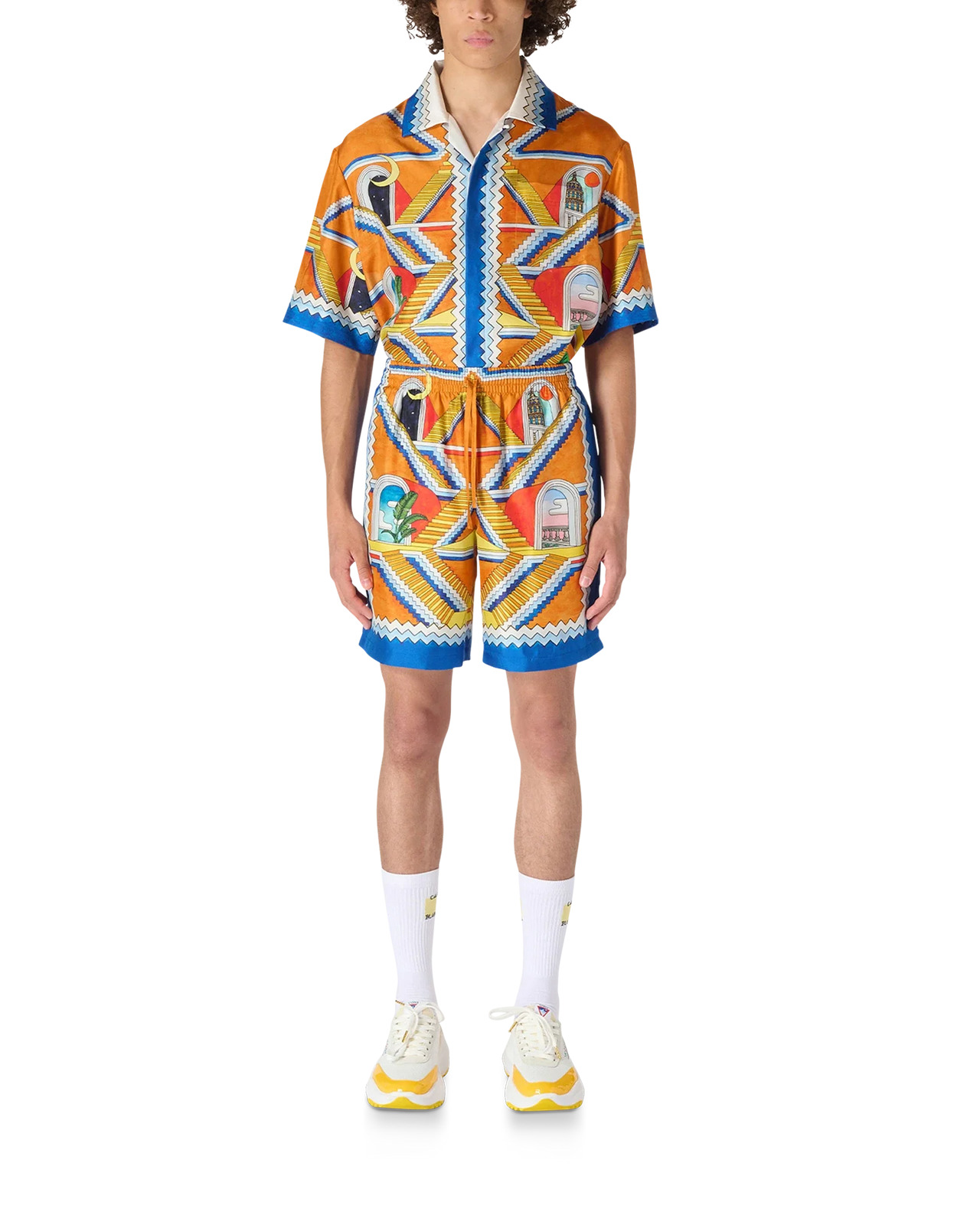 Escalier Infini Silk Shorts - 3