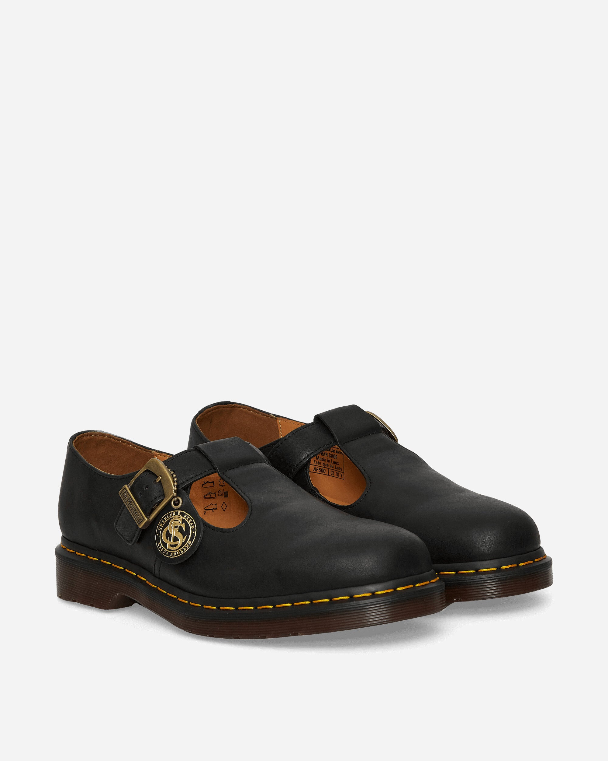 T-Bar Shoes Black - 2