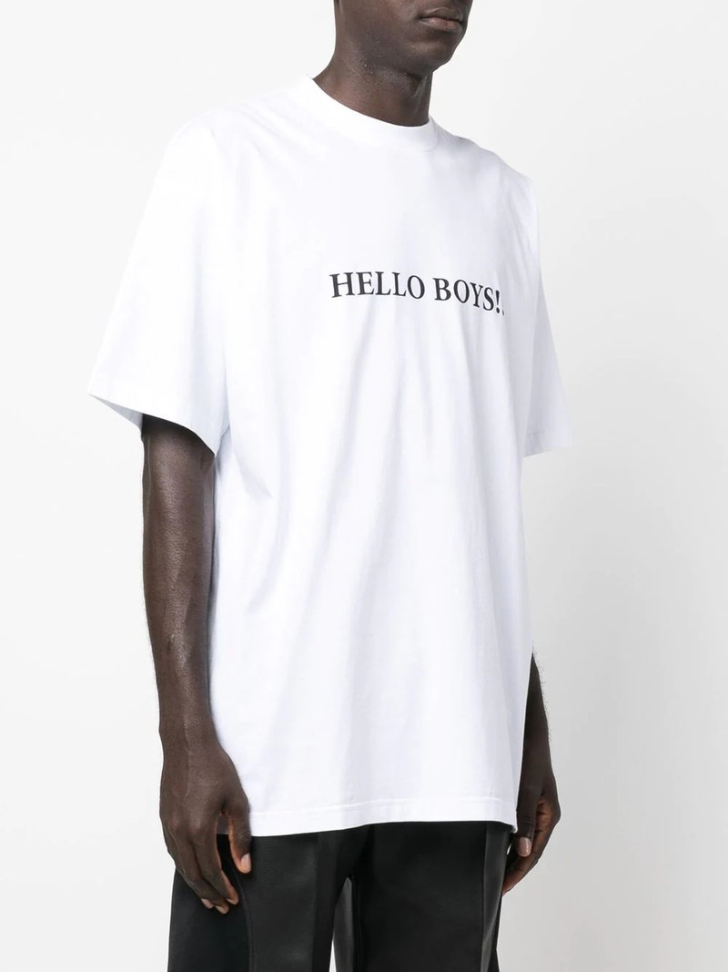 logo-print T-shirt 4