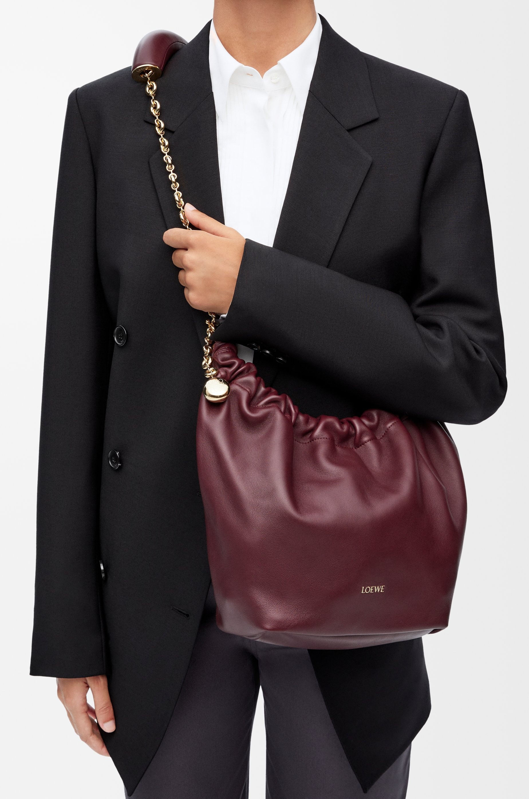 Small Squeeze bag in nappa lambskin - 4