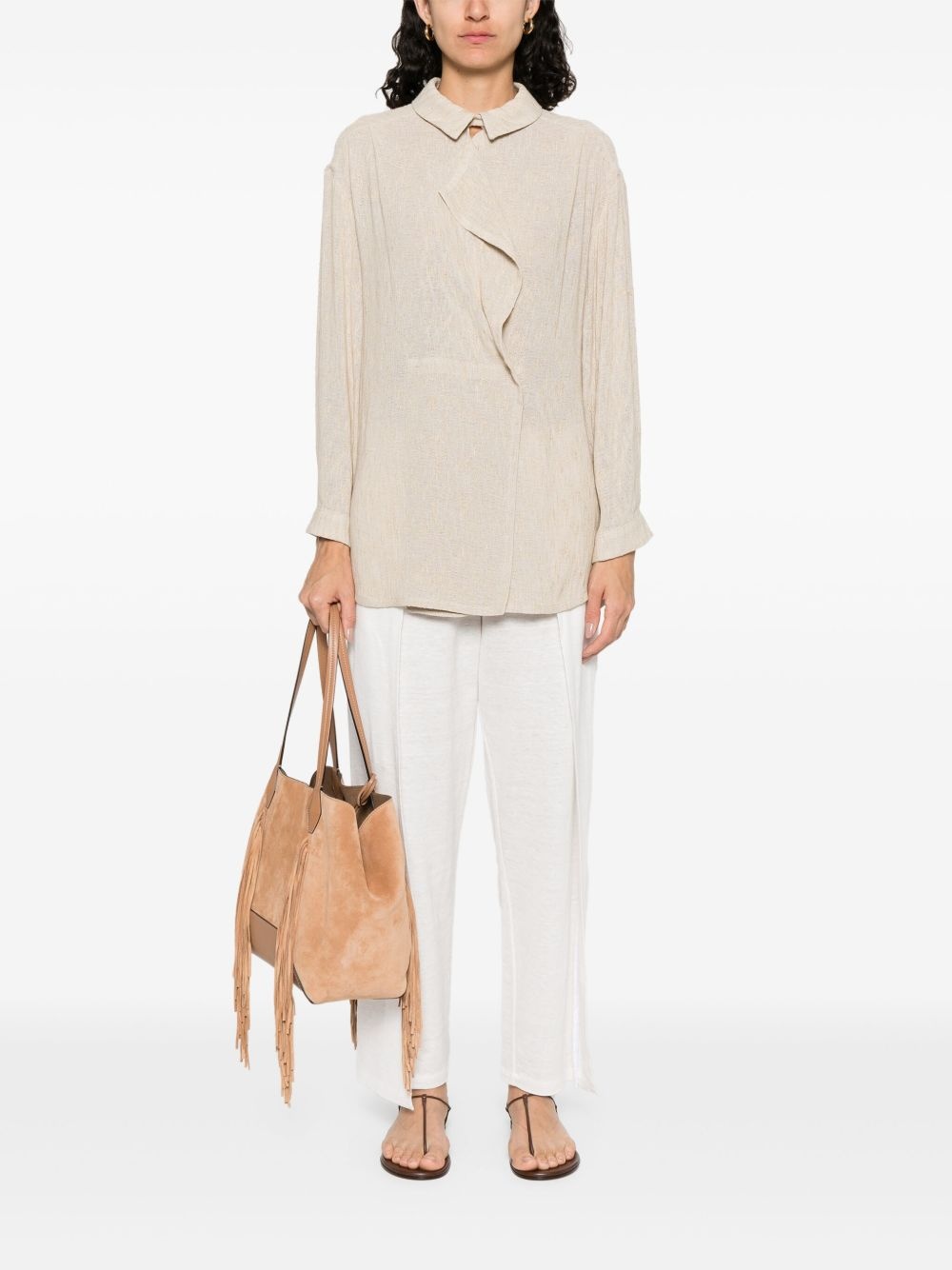 ruffle-detail blouse - 2
