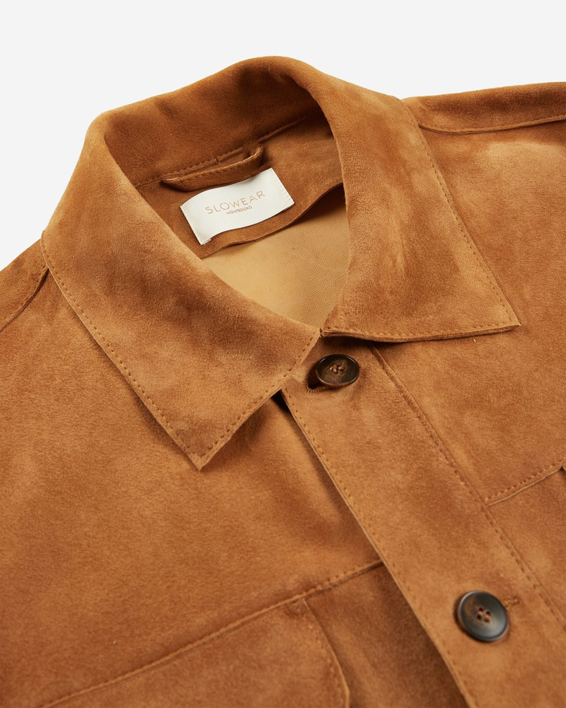 Suede overshirt 6