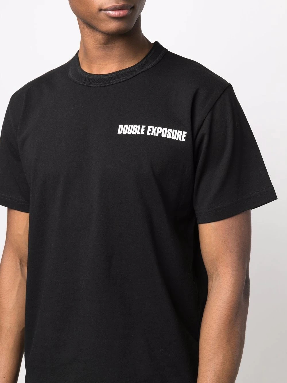 'Double Exposure' cotton T-shirt - 5