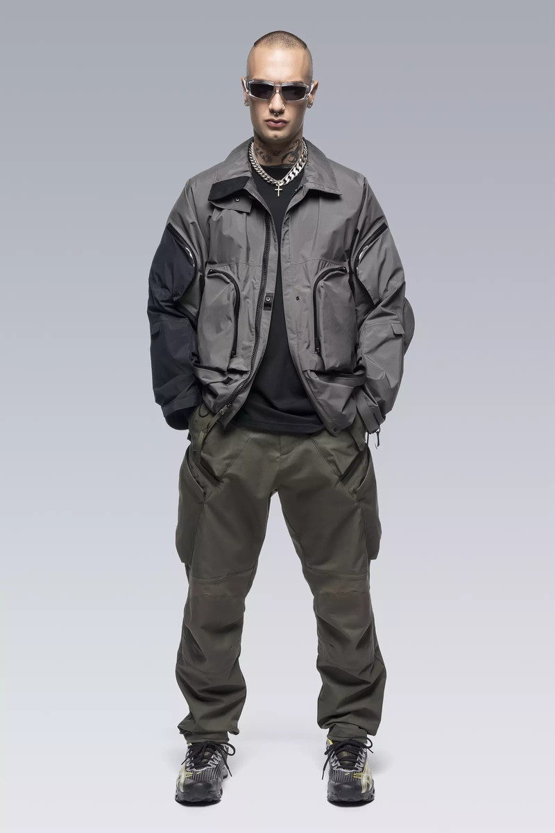 J120-GTPL 2L Gore-Tex Paclite Plus InterOps Jacket BACKER GRAY/BLACK 12