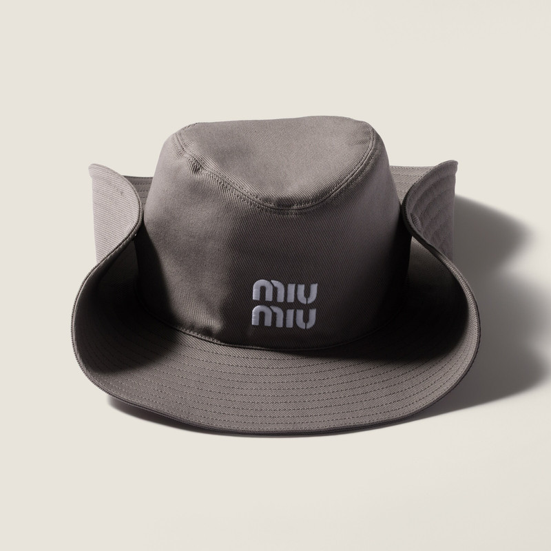 Miu Miu Drill hat outlook