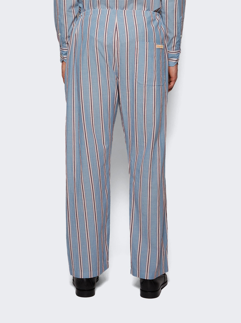Regatta Stripe Pajama Pants Blue - 4