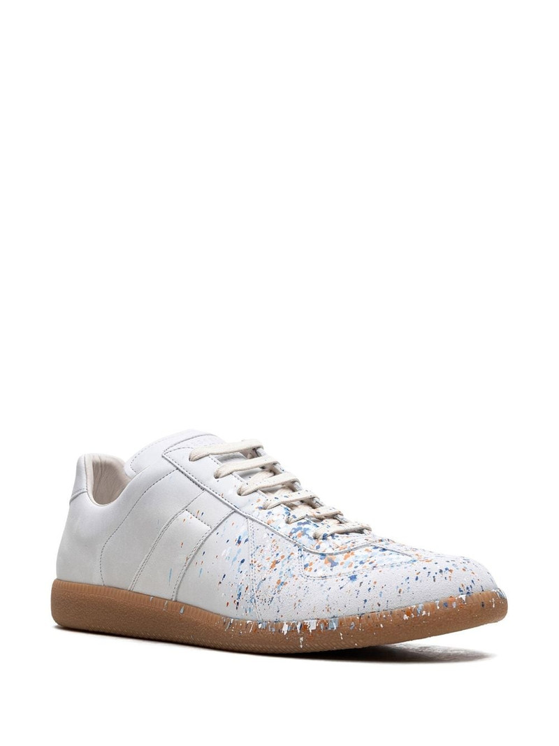 Maison Margiela Replica "Light Grey Splatter" sneakers outlook