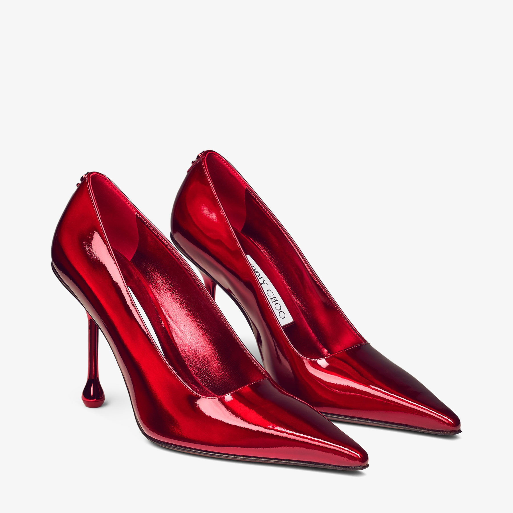 Ixia 95
Ruby Red Leather Pumps - 3
