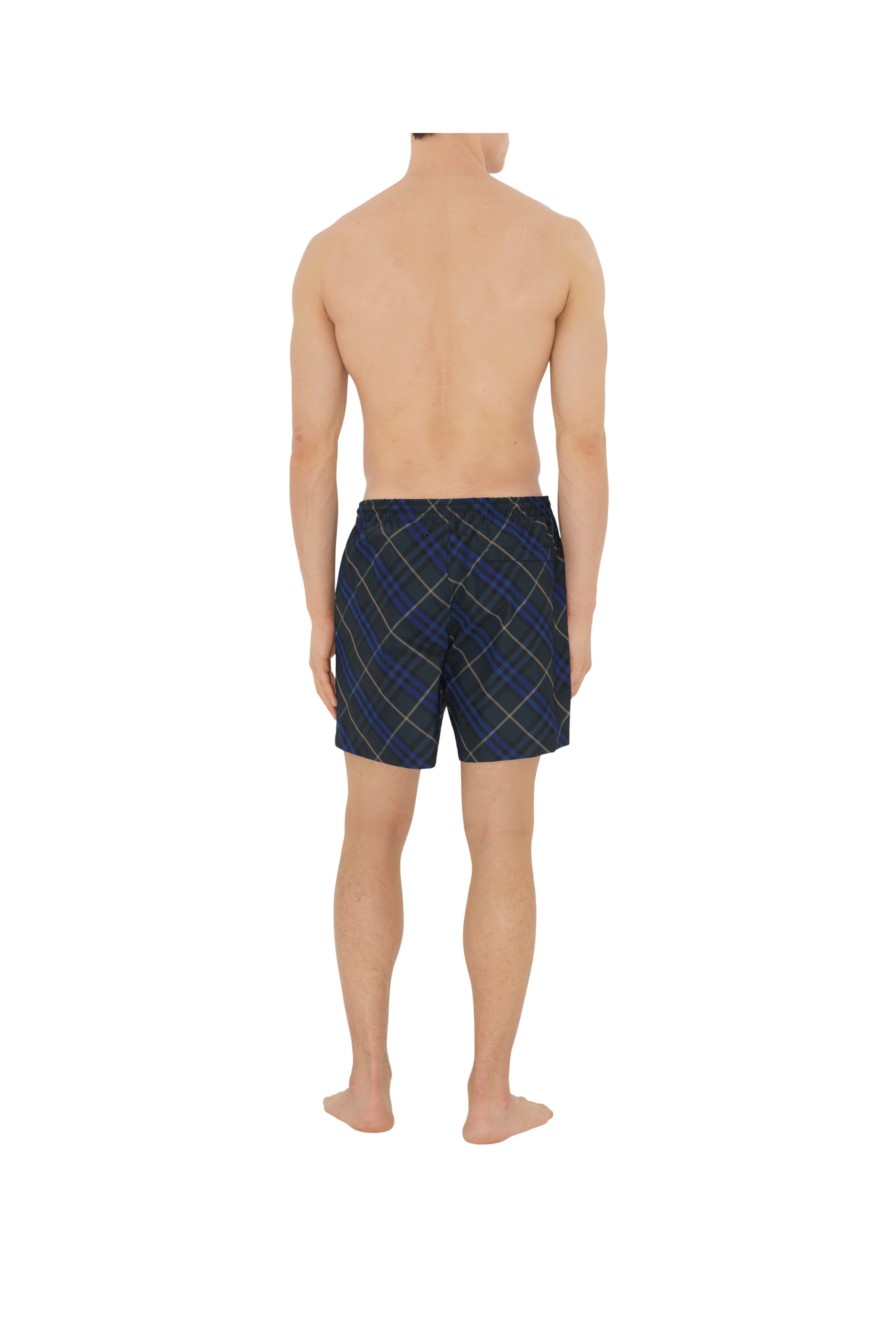burberry Check Swim Shorts in Midnight at Nordstrom - 4