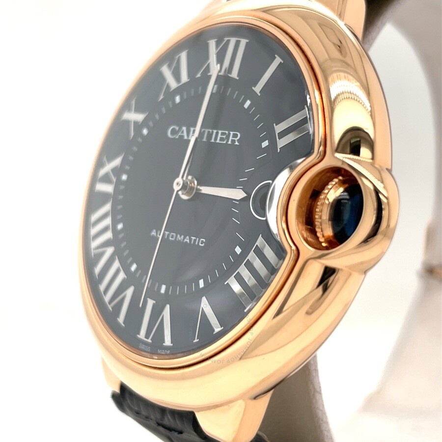 Pre-owned Cartier Ballon Bleu de Cartier Blue Dial Men's Watch WGBB0036 - 4