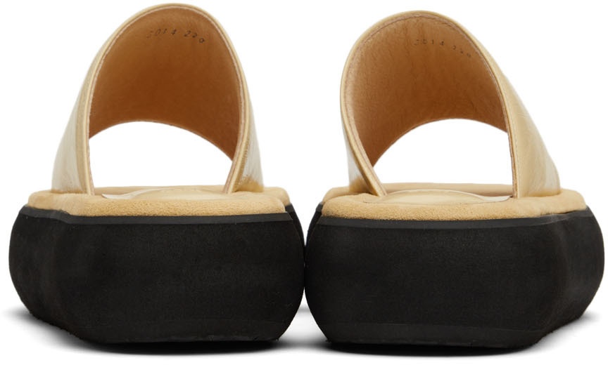 Yellow Boat Padded Platform Slides - 8
