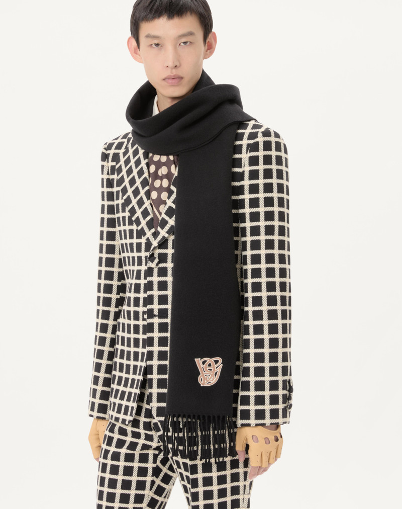 Valentino VALENTINO GARAVANI EMBROIDERED WOOL AND CASHMERE SCARF outlook