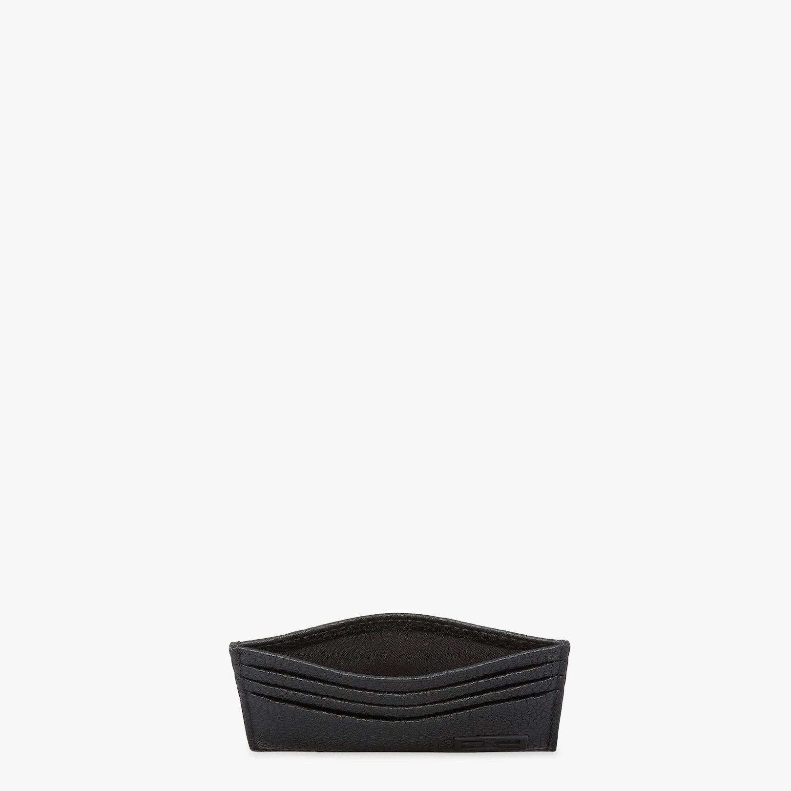 Black leather card holder - 3