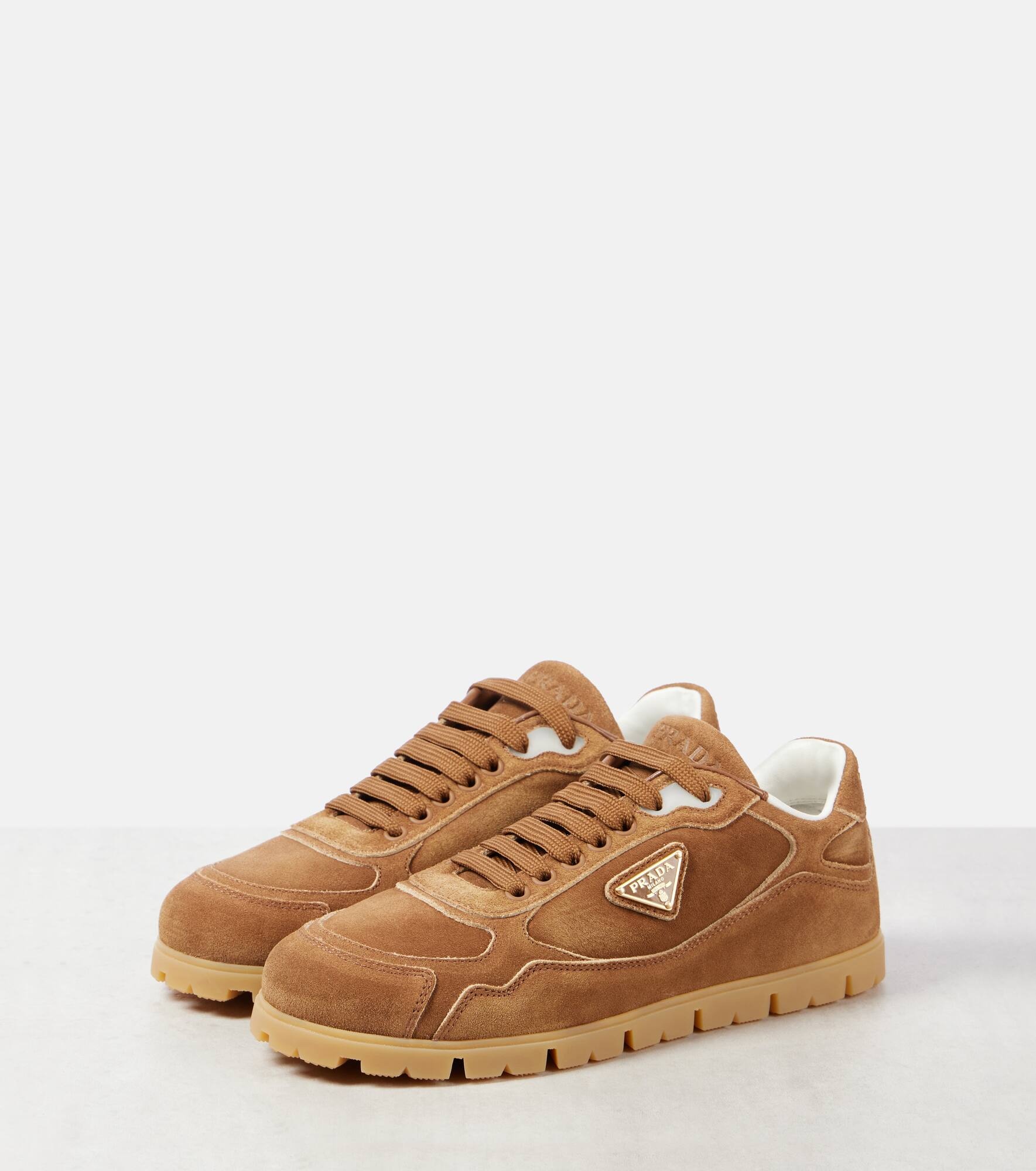 Trail suede sneakers - 5
