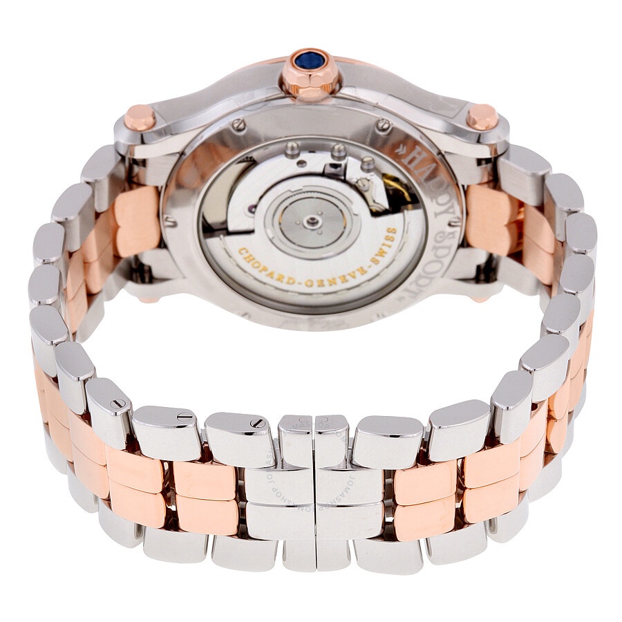 Chopard Happy Sport Silver Guilloche Dial Ladies Watch 278559-6002 - 3