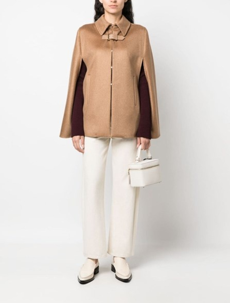 Max Mara Wool and cachemire cape outlook