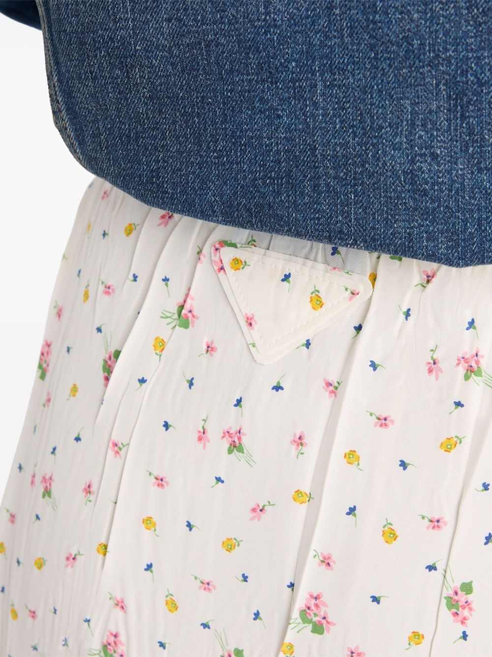 floral-print skirt - 6