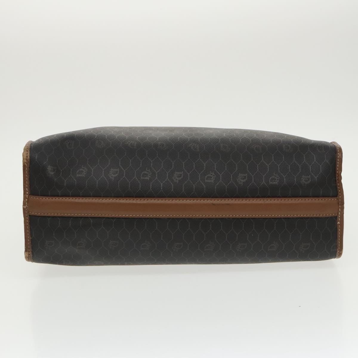 DIOR Honeycomb Canvas Hand Bag Black - 9
