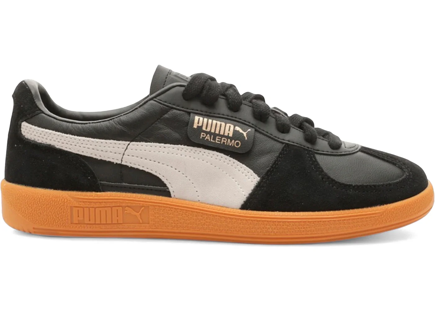 Puma Palermo Black Feather Grey Gum (Women's) - 1