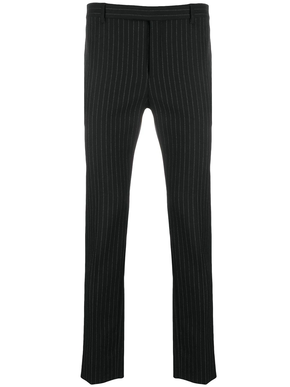 pinstripe slim trousers - 1